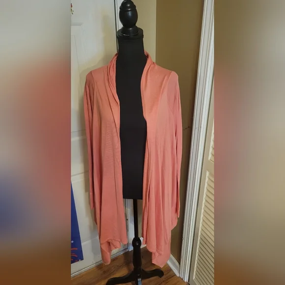 Cardigan BCBG MAX AZRIA Rose Corail - Taille S, Tricot, Neuf Sans étiquettes